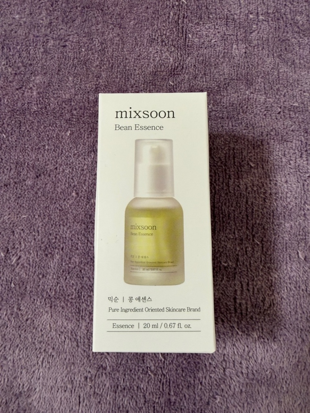 Mixsoon Bean Essence Brightening Hydrator Serum K-beauty Deluxe Sample